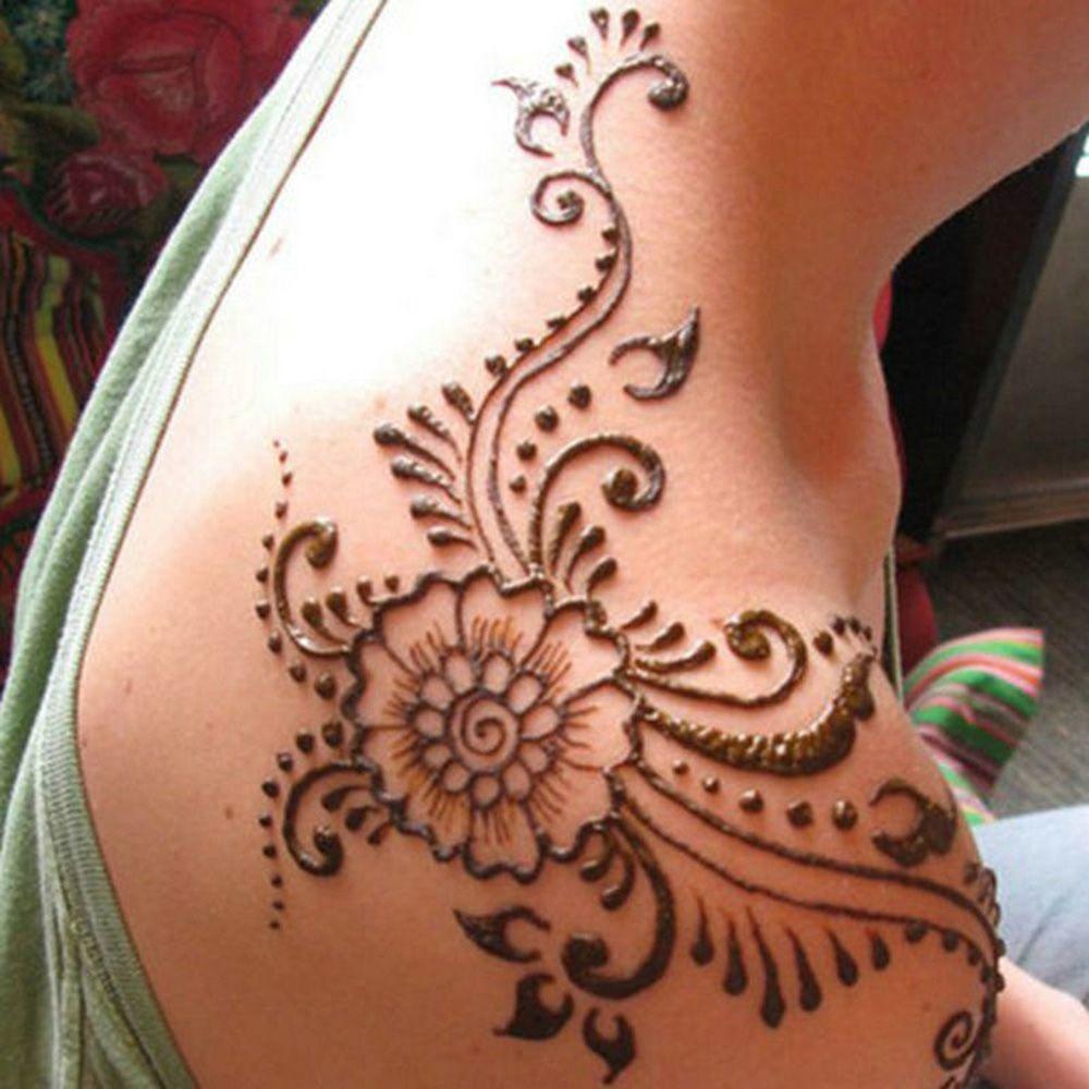 Doğal geçici flaş dövme macun  - Ethnic Fashion India incelemesi ve fiyatı