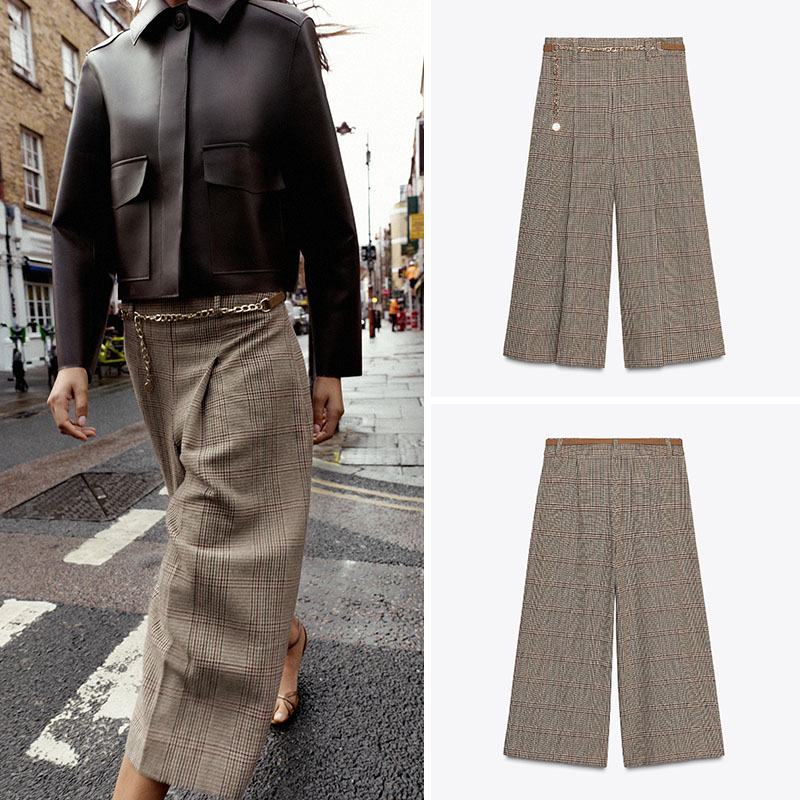 Yüksek Bel Gevşek Ekose Uzun G - Ethnic Clothing & Online Fashion Store Khaadi Us incelemesi ve fiyatı