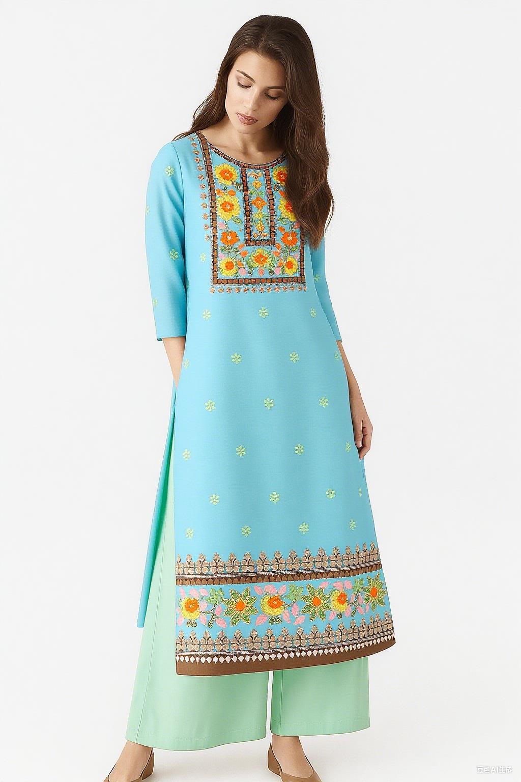 Müslüman Kurt Kadın Modası Etn - Ethnic Fashion Kurtis incelemesi ve fiyatı