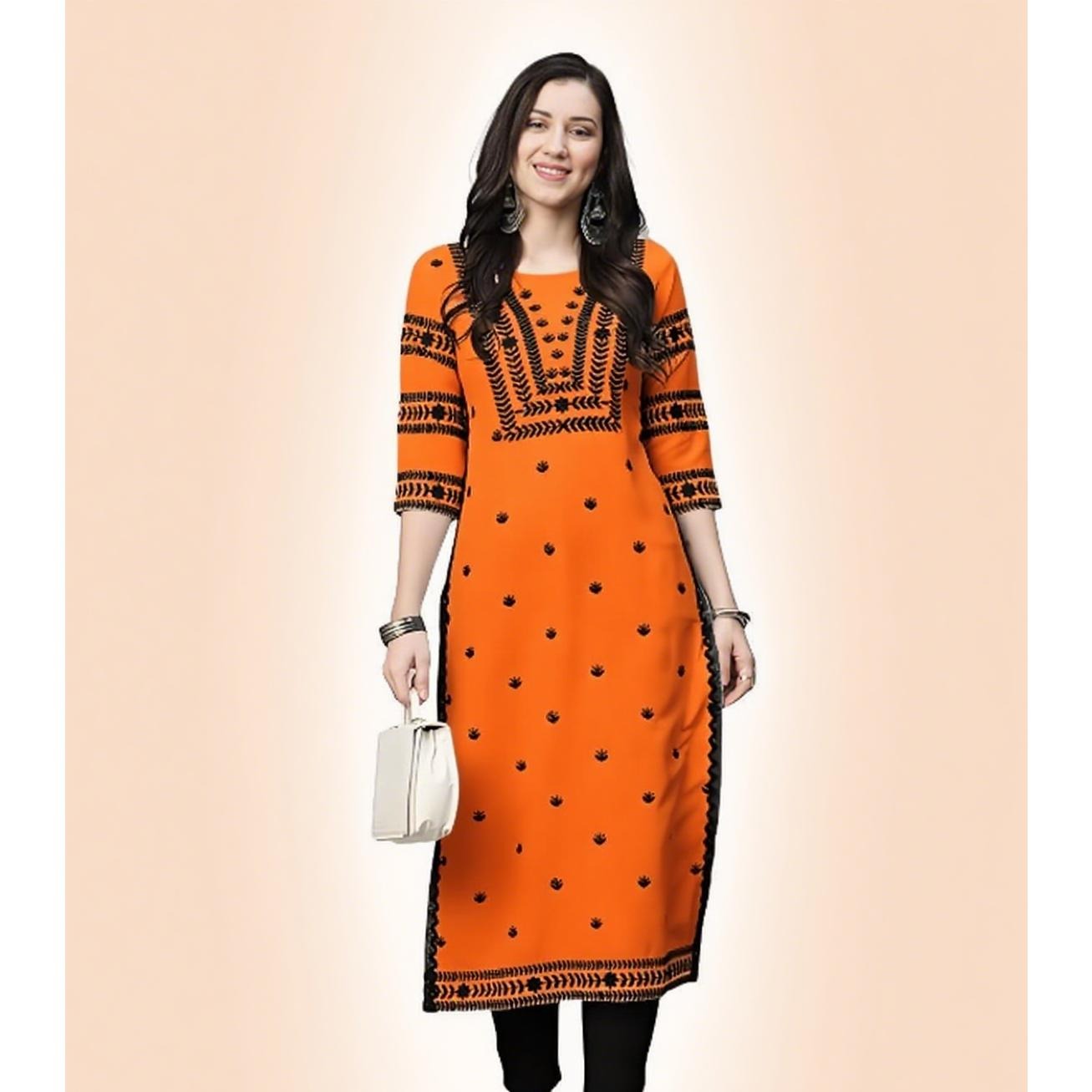 Müslüman Kurt Çiçekleri Kadın  - Ethnic Fashion Kurtis incelemesi ve fiyatı