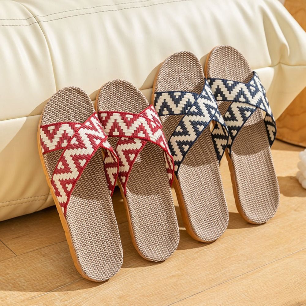 Etnik Tarz Keten Çapraz Terlik - Ethnic Fashion Style incelemesi ve fiyatı
